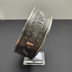 Bracelet Berbère Gravé en Argent
