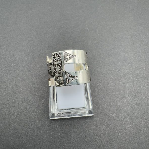 Bague Berbère Gravé en Argent