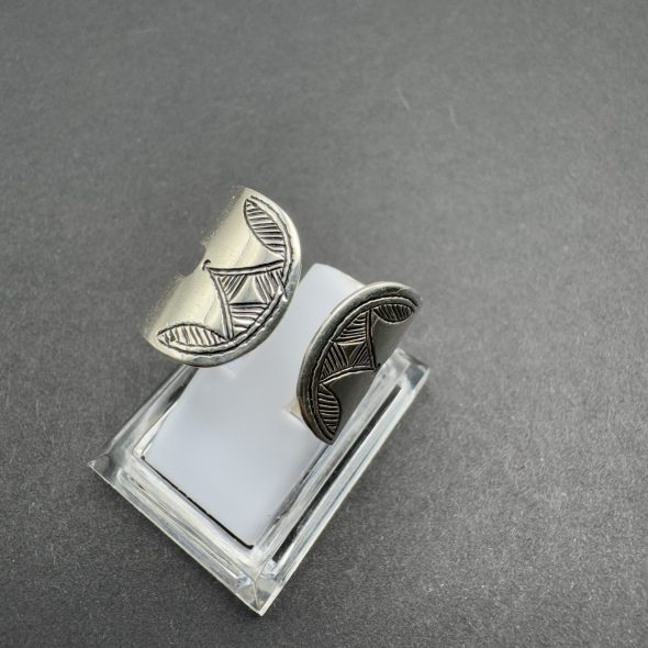 Bague Berbère Gravé en Argent