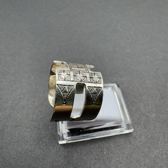 Bague Berbère Gravé en Argent